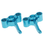 Max 166011 06044 Front Steering Hub Carrier L/R for 1/10 HSP 94166 RC Car Blue