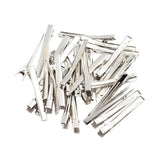 Maxbell 30Piece Alligator Teeth Hair Clip Flat Single Prong Hair Clip DIY Headdress