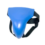 Maxbell Groin Guard Jockstrap Crotch Protector Adjustable for Exercise Training M Blue