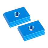 Maxbell 2x track Slider Practical Jig Screw for Metalworking Slot M8 Blue