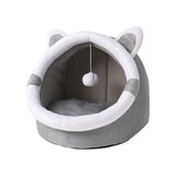 Maxbell cat Beds for Indoor Cats Cat House Kennel Pad Anti Slip Bottom L