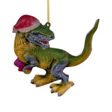 Maxbell Christmas Dinosaur Pendant Ornaments Hanging for Wall Party Decoration style B