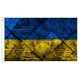 Maxbell Ukraine Flag 90x150cm Ukrainian National Flag for Holiday Yard Decoration style 4