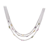 Maxbell Elegant Necklace Charms Colorful for Engagement Fancy Dress Costume