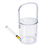 Maxbell Watering Can for Indoor Plants Long Spout House Plants 1L Small Watering Can Clear