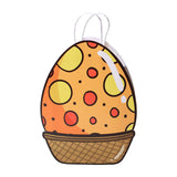 Maxbell Easter Gift Bag Goody Bag Easter Gift Tote Bag for Birthday Festival Wedding Yellow