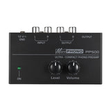 Maxbell PP500 Phono Turntable Preamp Low Noise for LP Vinyl Record Player Amplifier