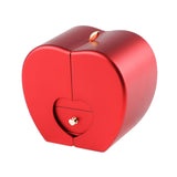 Maxbell Modern Jewelry Box Container Waterproof for Valentine'S Day Box red