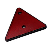 Max Tail Triangle Red Reflector for Motorcycle Car Truck Trailer