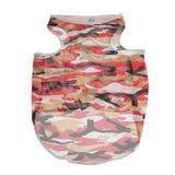 Maxbell Pet Dog Summer Clothes Puppy Medium Large Dog Camouflage Mesh Vest Red-L