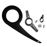 Maxbell Bike Chain Cover Protection Accessories Easy to Install 32T-38T for Bicycle Black+Tail buckle