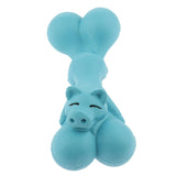 Maxbell Dog Chew Toy, Rubber Bone Chewing Toys,Durable Bite Toy Molar Toy Blue_1