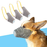 Maxbell Adjustable Anti Fog Pet Dog Mouth Mask Anti-biting Muzzle Cover  Medium