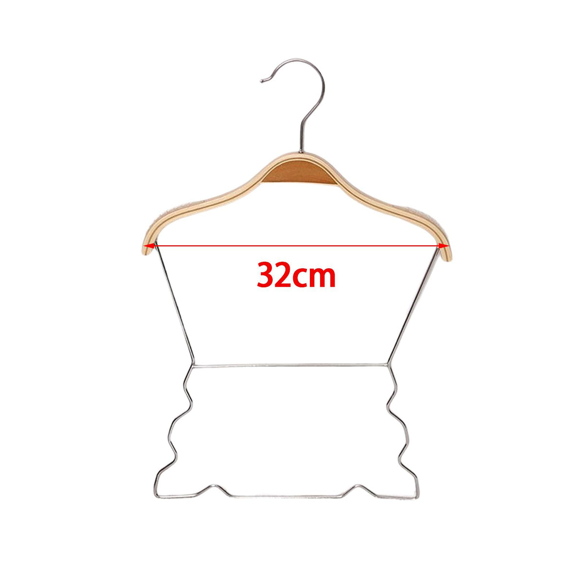 Maxbell Swimwear Hangers Lingerie Display Organizer Storage for Collection Show Height 32cm