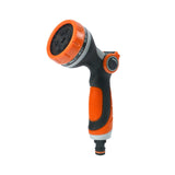 Maxbell Hose Nozzle Sprayer Leakproof Thumb Control for Patio Washing Cars Cleaning Orange