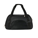 Maxbell Fashion Pet Carrier Bag Adjustable Shoulder Strap Breathable Mesh Portable S Black