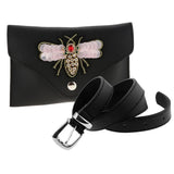 Max Fashion Women's Fanny Pack with Adjustable Belt Waist Pouch Bumbag Pink