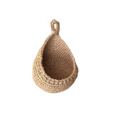 Maxbell Hanging Woven Baskests Home Decor Flowers Planters for Kitchen Bar Home 21cmx27cmx15cm