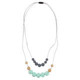 Maxbell Silicone Baby Teether Teething Necklace Nursing Beads Safety Chewable Toy
