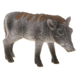 Maxbell Lifelike Wild Animal Model Figure Toy Figurine Home Decor Educational Boar S
