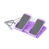 Maxbell Slant Board Calf Stretcher Incline Boards Body Stretching Balancing Board Violet Pull Cord