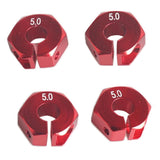 Max 12mm Upgrade Parts Hex Wheels Base Coupler 5.0 Thick For HSP RC Parts Red