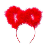Max Dog Puppy Ears Hair Band Party Dress Up Headwear Nightclubs Costume Red
