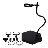 Maxbell Dolls Stand Holder Action Figure Stand Black for 1/6 Scale Toy Drawing Model
