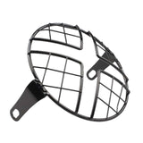 Maxbell 5.75" Motorcycle Headlamp Mesh Grill Guard Protective for Modification X shaped net