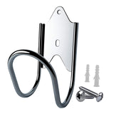 Maxbell Hose Holder Reel Heavy Duty Garden Hose Bracket for Lawn Garage Storage Bike