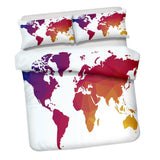 Maxbell Printed Duvet Cover Set 1 Duvet Cover+2 Pillowcase,228X228cm Style_4