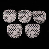 Max 5 Pieces/pack Embroidered Lace Patch Appliques DIY Sewing Accessories Type 3