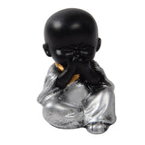 Max Ceramic Small Buddha Statue Monk Figurine Tea pet  Ornaments Style04