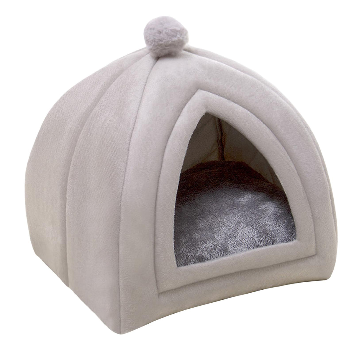 Maxbell Portable Cat house for Indoor Cats Nest Dog Kitten Warm Winter S
