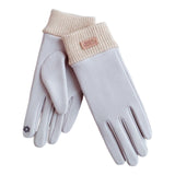 Maxbell Windproof Women Winter Touch Screens Gloves Cold Weather Running Gray