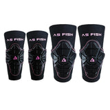 Maxbell Protective Gear Set Elbow Knee Pads for Skating Cycling Bike Scooter Pink