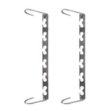 Max 2 Pcs Clothes Hanger Wardrobe Space Saving Organizer Multifunctional 37cm B