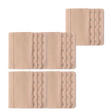 Maxbell 5x Bra Extender Strap Comfortable 5 Hooks Extender Bra Band for Women Lady Free Size Dark Skinned