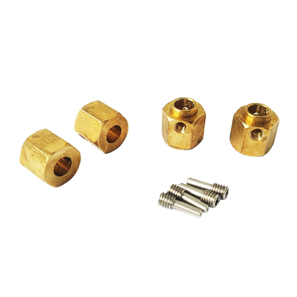 Max Wheel Hex Hub Extension Adapter 1/10 RC Crawler Accs for Traxxas Trx4 8mm