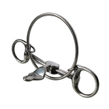 Maxbell Horse Bit for Horses Loose Rings Snaffle Equestrian Supplies Rings Snaffle Bits