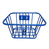 Maxbell Kids Bike Basket Front Holder for Cycling Boys Girls Bike Accessory Shopping Blue