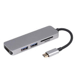 Maxbell 5in1 USB Type C Hub 4K HDMI & USB 3.0 & TF/SD Card Reader Adapter