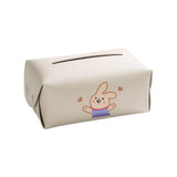 Maxbell Car Tissue Holder Car Auto Supplies Storage Cases for Car Armrest Box Beige