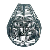 Maxbell Pendant Light Shade Lantern Weave Woven Lampshade for Bedroom Kitchen Hotel Blue