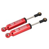 Maxbell Upgraded Aluminum Shock Absorber Damper For 1/10 RC Car SCX10 TRX4 Red