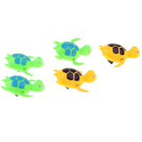 Maxbell Pack of 5 pieces Wind-up Swimming Fish Baby Pool Bath Water Toy Tortoise