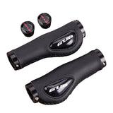Maxbell Leather Bicycle Handlebar Grips Shock Absorbing for Mountain Road Bike