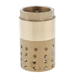 Maxbell Brass Foot Valve Check Valve with Holes Strainer Filter DN25