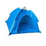 Maxbell Foldable Pet Tent Dog Cage Folding Sun Kitten beach Blue
