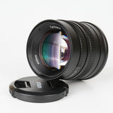 Maxbell 55mm F1.4 APS-C Manual Portrait Focus Lens Fit for Canon Camera Black
